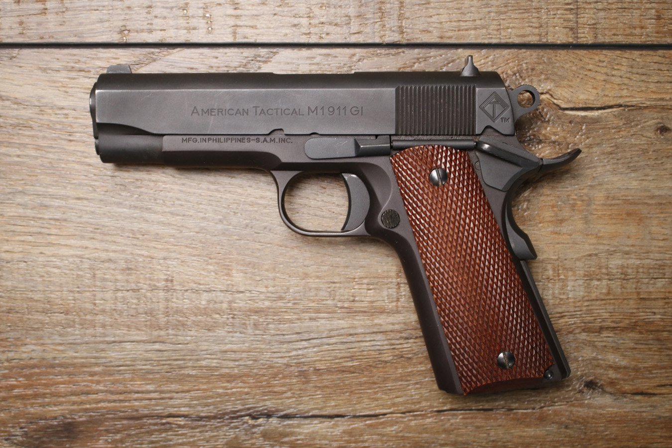 AMERICAN TACTICAL M1911 GI 45 ACP Police Trade-in Semi-Auto Pistol (Magazine Not Included)
